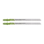 Lame de scie sauteuse bois accroche en t scid - epaisseur 1, 45 mm - longueur 132 mm - vendu par 2