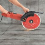 Scie  bton lectrique scie  onglets scie circulaire scie de sparation avec 2 lames de scie