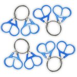 Scie � c�ble de poche 4 pi�ces, scie � c�ble en acier inoxydable, tron�onneuse de poche, scie � main ...