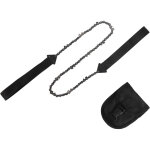 Scie � cha�ne manuelle portable 12 dents pour survie, camping et randonn�e - outil de coupe de bois avec ...