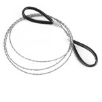 Scie � chantourner � fil d'ext�rieur, mini scie de camping randonn�e, outil de scie � main � fil antirouille ...