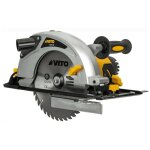 Vito - scie circulaire 2100w - disque 235 mm - corps aluminium - dcoupe 45 - 80mm paisseur