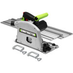 Constructor - scie circulaire plongeante 1400w avec rail de guidage - lame 190mm 24 dents