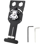 Scie circulaire � rail � angle ajustable de - 45� � 45�, r�gle de guidage auto - align�e, guide carr� ...