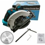 Scie circulaire sans fil 185mm sans balais compatible avec la batterie au lithium makita 14. 4v - 18v ...