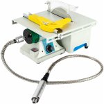 Scie circulaire de table multifonction 10 000 tr / min 750 w mini scie de table �lectrique pour sculpter, ...