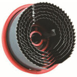 Scies cloches en acier  ressort, coffret de scie trpan avec 6 pcs 35 - 41 - 48 - 54 - 60 - 67mm, lames ...