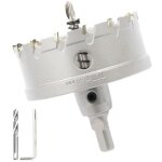 Scie cloche bimtallique en carbure 3 - 1 / 8'(80mm) robuste laiwei de qualit industrielle coupe trou ...