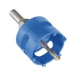 P076 scie cloche avec tranchants hm pour la construction - 55x12 mm - fervi