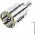 Scie cloche diamant 35 mm, foret diamant avec foret guidage central, scie cloche carrelage avec rev�tement ...