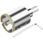 Scie cloche diamantée 35 mm avec foret guidage de centrage, scie cloche carrelage avec revêtement diamant, ... Scie cloche diamantée 35 mm avec foret guidage de centrage, scie cloche carrelage avec revêtement diamant, ...