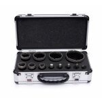 Scies cloches diamant�es en coffret de 12 pi�ces kd11227