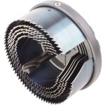 Scie cloche multi - lames - diam�tre 60. 68. 74. 80. 95 mm - profondeur de coupe 33 mm. foret centreur ...