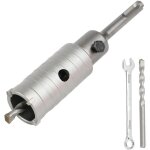 Scie cloche tr�pan beton � 30mm avec adaptateur sds plus 110 mm, carotteuse beton, scie tr�pan pour percer ...