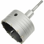 Scie � cloche tr�pan b�ton avec adaptateur sds plus 110 mm, pour brique b�ton ciment pierre (100mm + ...