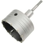Scie  cloche trpan bton avec adaptateur sds plus 110 mm, pour brique bton ciment pierre (100mm + ...