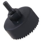 Scie cloche - scie tr�pans diam. 152mm - bois / pl�tre / plastique - for�t centreur diam. 8mm