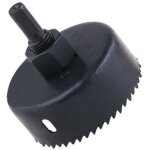 Scie cloche - scie tr�pans diam. 73mm - bois / pl�tre / plastique - for�t centreur diam. 8mm