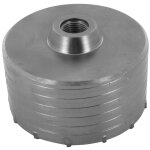 Scie cloche trepan tct de 125 mm tranchants en carbure 1 / 2 bsp