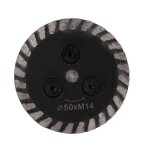 Scie diamantée à ouverture m14 de 50 mm avec disque gravure et coupe amovible, adaptée au grès granitique ... Scie diamantée à ouverture m14 de 50 mm avec disque gravure et coupe amovible, adaptée au grès granitique ...