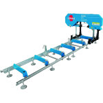 Scie � grume leman sag400 400mm 2200w banc 1500mm avec rallonge de 1500mm