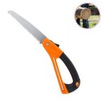 Scie  main pliante scie de poche lame de 180 mm coupe - bois