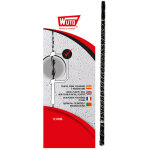 Wuto - scie à chantourner pour bois spirale 3 / 13cm 43. 1tpi (blister 12 unités) Wuto - scie à chantourner pour bois spirale 3 / 13cm 43. 1tpi (blister 12 unités)