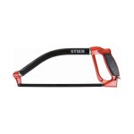 Scie multifonction stier 300 mm, 470 g, scie � main et scie courte avec arceau pivotant, scie japonaise, ...