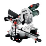 Metabo - scie à onglets et radiale Ø216 mm 1200w kgs216m 613216000 Metabo - scie à onglets et radiale Ø216 mm 1200w kgs216m 613216000