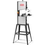 Vevor - scie a ruban deetabli avec support, 245 mm, 2 vitesses 506 / 920 tr / min, 370 w, hauteur coupe ...