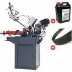 Scie  ruban pour mtaux 0 - 60 capacit de coupe ronde 225 mm 1, 5 kw 400v 2 vitesses avec 5 lames ...