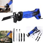 Lucn - scie sabre �lectrique scie alternative, 900w professional scie � bois pour plastique, m�tal, vitesse ...