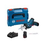 Bosch professional - scie sans fil gsa 12v - 14 professional bosch 2x batteries 3, 0 ah + chargeur en ...