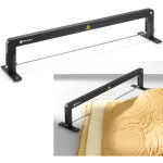 Scie, trancheuse, couteau � p�tisserie, r�glable pour couper les g�noises - hendi 400098