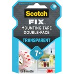 Scotch ruban adhésif double face transparent scotch l. 1. 5 m x l. 19 mm Scotch ruban adhésif double face transparent scotch l. 1. 5 m x l. 19 mm