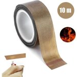 Scotch teflon ruban adhsif haute temprature de ptfe, 0, 13 mm d'paisseur pour protection de surface ...