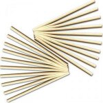 Scrapcooking - recharge 20 b�tonnets pour sucettes - marron - 0 kwatt