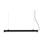 Scuba louver 1200 lampe  suspension noire 36w