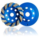 Sdlogal - disque diamant abrasif ultrixe, meule diamante 125 x 20 mm, meule diamante universelle pour ...