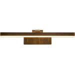 Rhodes applique pour tableau 40cm laiton satin mtal - searchlight