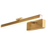 Searchlight - corfu applique pour tableau 40cm laiton satin� m�tal