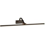 Searchlight - picture lights - applique murale � 1 lumi�re led int�gr�e, noir or bross�