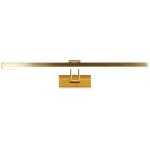 Searchlight rhodes applique pour tableau 60 cm laiton satiné métal Searchlight rhodes applique pour tableau 60 cm laiton satiné métal