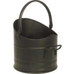 Seau � cendres en m�tal noir