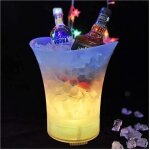 Seau  glace led enceinte bluetooth sans fil portable beach parties