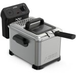 Seb - friteuse 4l 2400w inox / noir fr506d00
