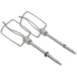 Seb - sos accessoire jeu de 2 fouets a emulsionner blancs prep'line pour robot mnager - xj901301, ss ...