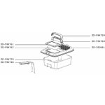 Support poigne de couvercle (repre ss - 994761)