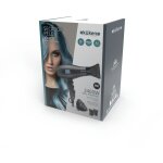 S�che - cheveux ionique professionnel k�ken gris / bleu 2400w