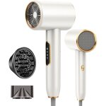 Sche - cheveux professionnel ionique, seche cheveux 2400w schage rapide, hair dryer puissant et lger, ...